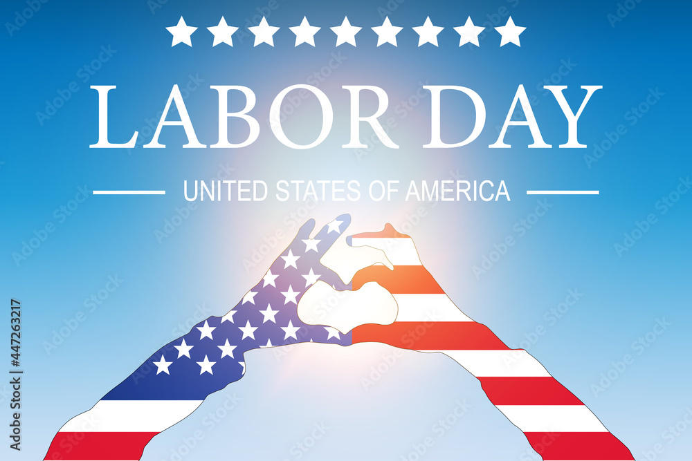Obraz premium Labor Day USA