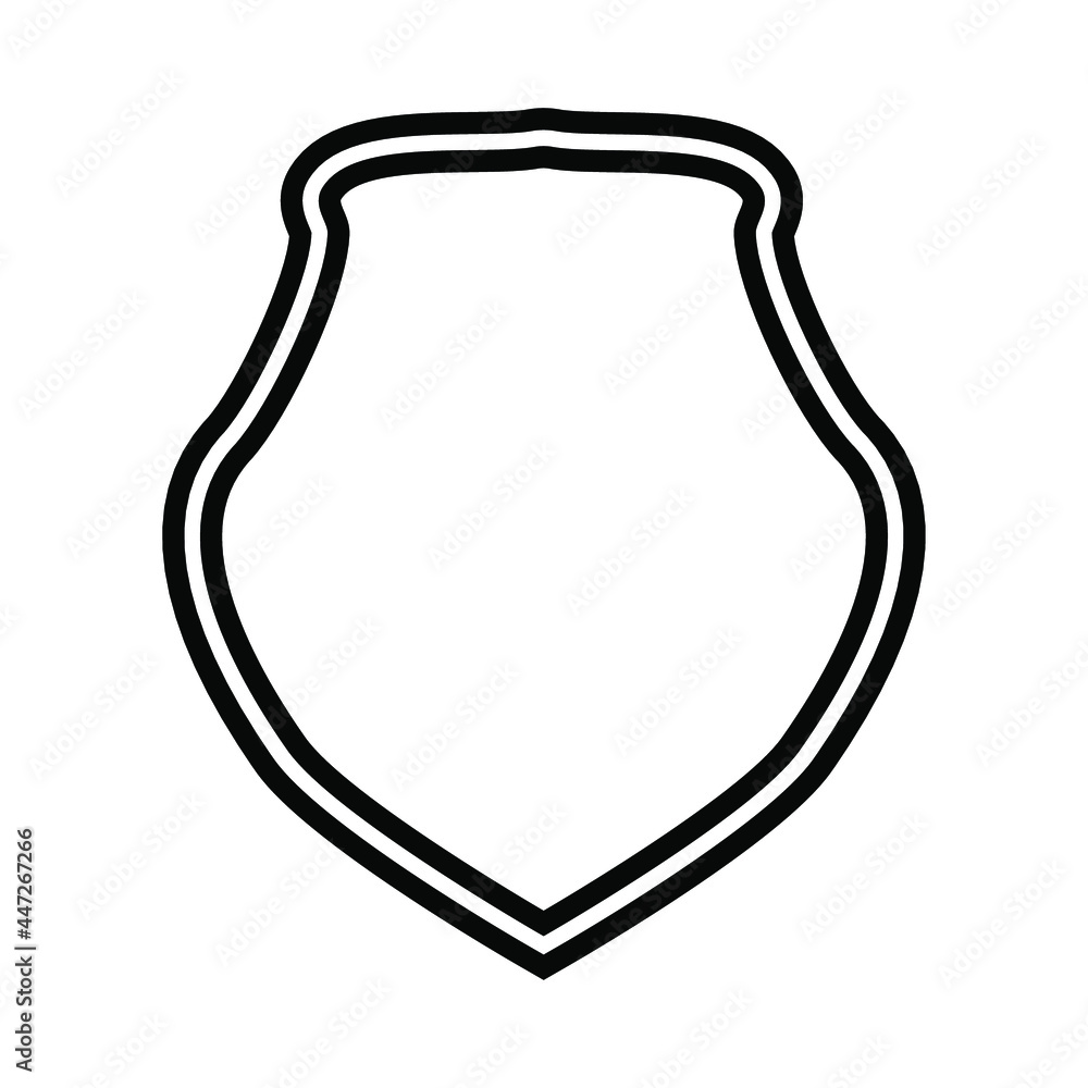 shield line icon. shield in trendy flat style isolated. Shield symbol for your website design, logo, app, UI. Vector illustration, EPS10. shield line icon. shield in trendy flat style isolated. Shield symbol for your website design, logo, app, UI. Vector illustration, EPS10.