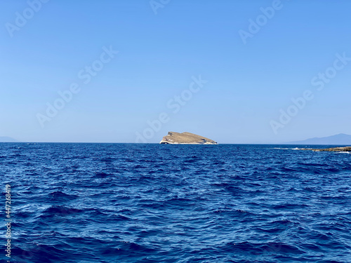 Beautiful seascape of Foca Islands, Izmir, Turkey photo