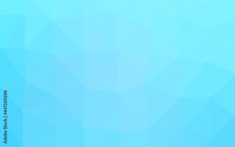 Light BLUE vector abstract polygonal layout. Light BLUE vector abstract polygonal layout.