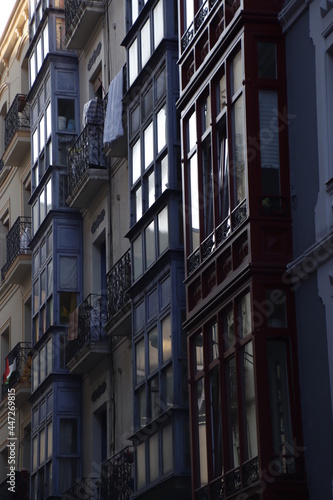 House of flats in the city of Bilbao