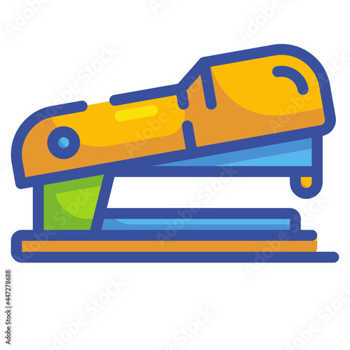 stapler line icon