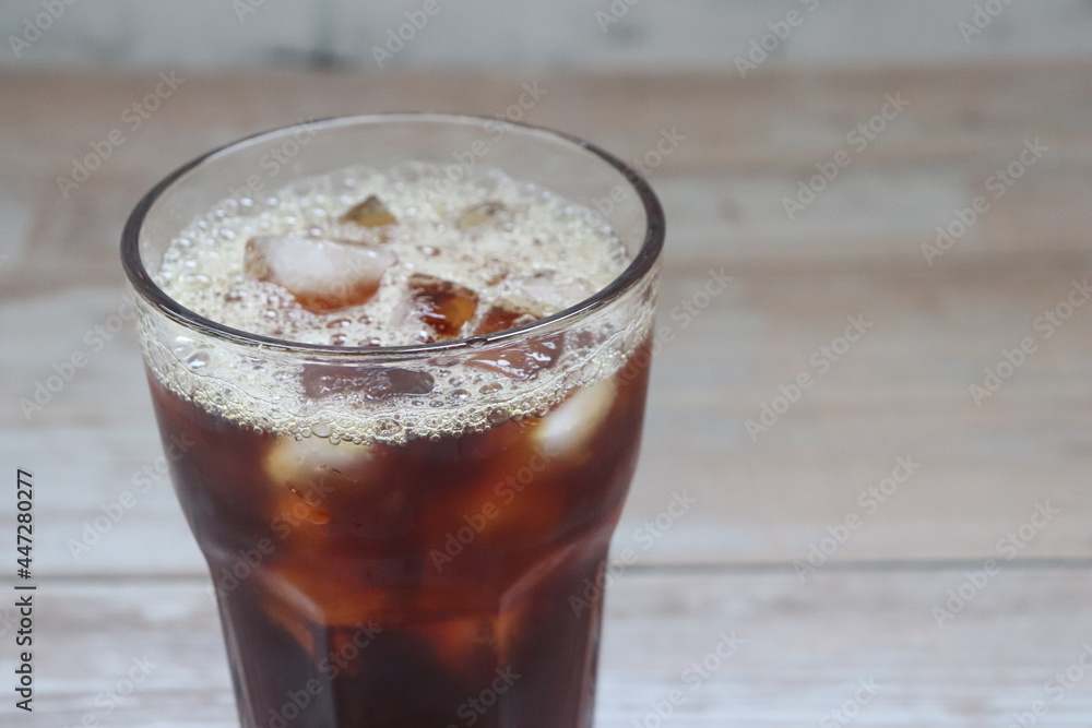 coffee, Ice americano coffee, Ice americano