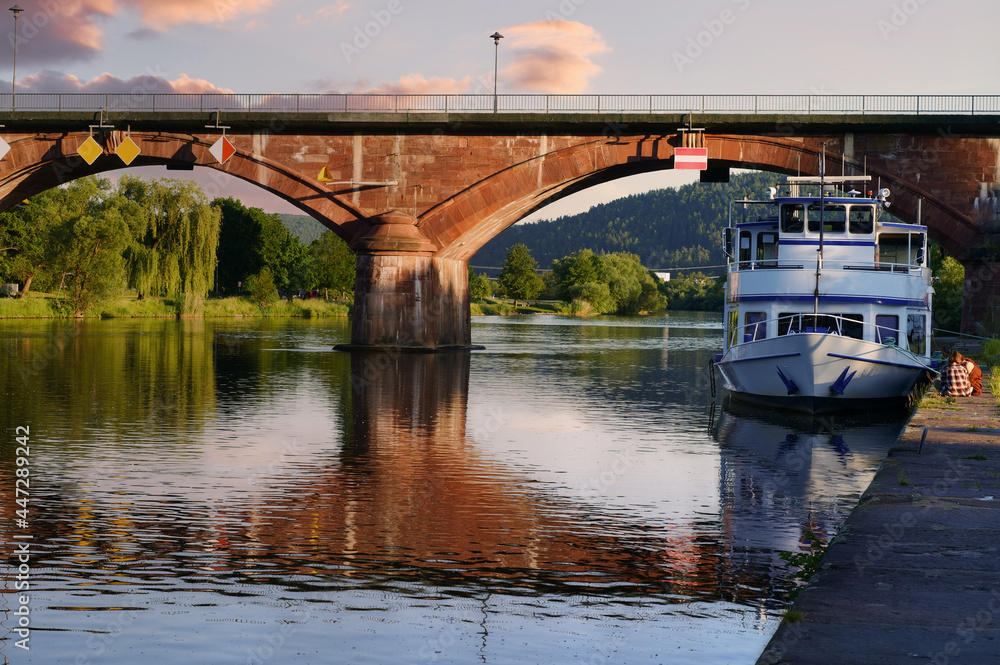 Abend in Lohr am Main