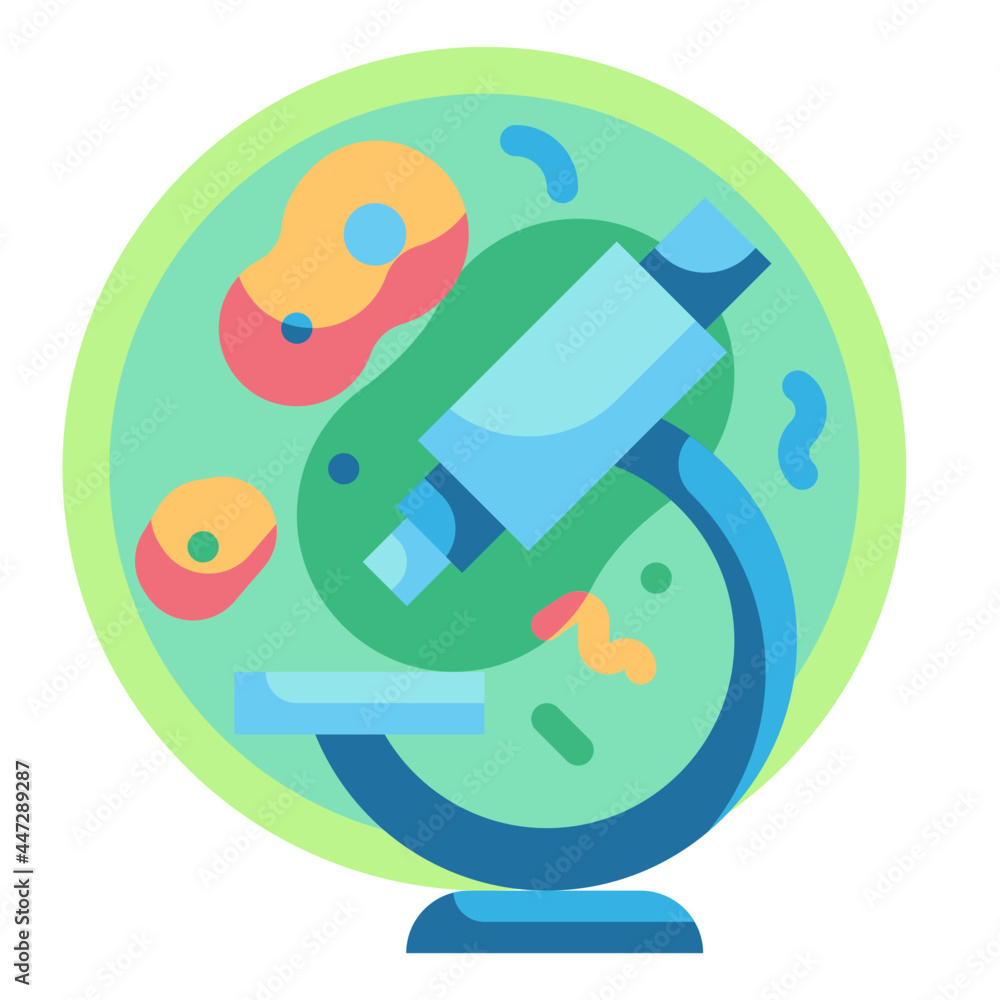 biological sciences flat icon biological sciences flat icon
