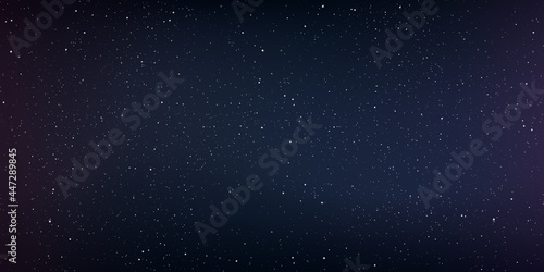 Astrology horizontal background, Star universe background, Milky way galaxy, Vector Illustration. © KICKINN