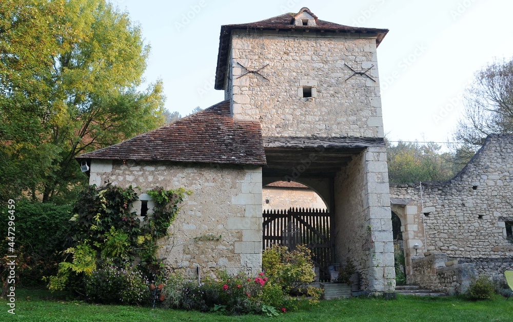 Dans le gîte à Preuilly-sur-Claise en Indre-et-Loire France	