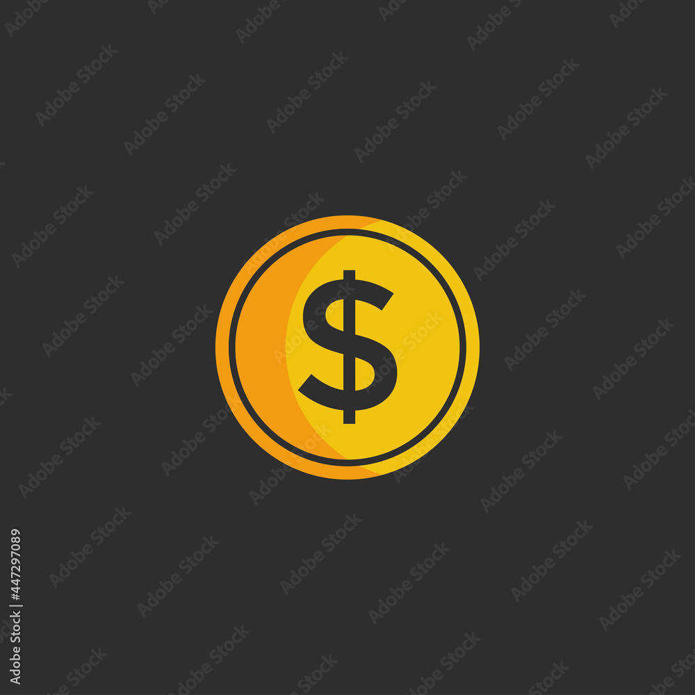 dollar currency icon , dollar coin illustration dollar currency icon , dollar coin illustration