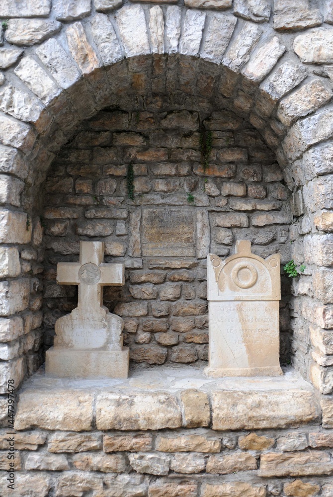 Sanctuaire à Saint-Enimie dans les gorges du Tarn en Lozère France	