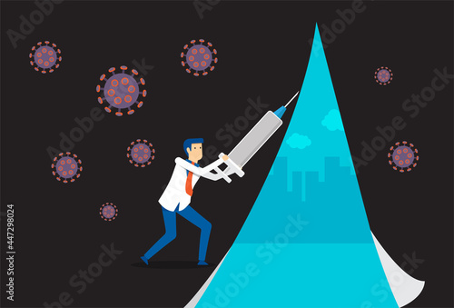 The world after vaccination against coronavirus COVID-19