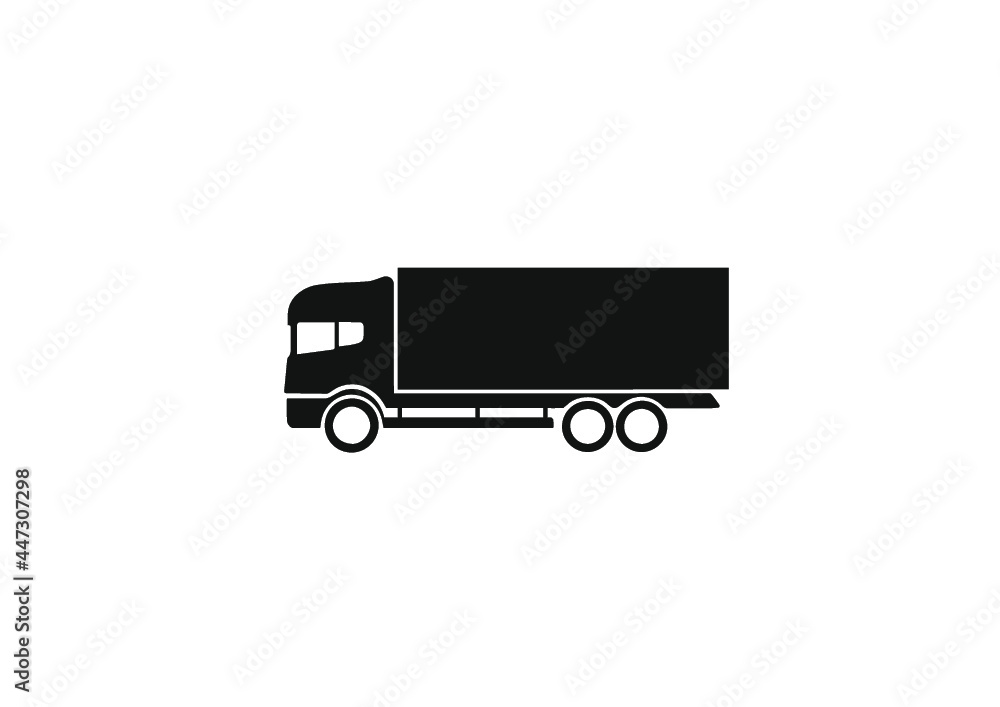 truck isolated on white background truck isolated on white background