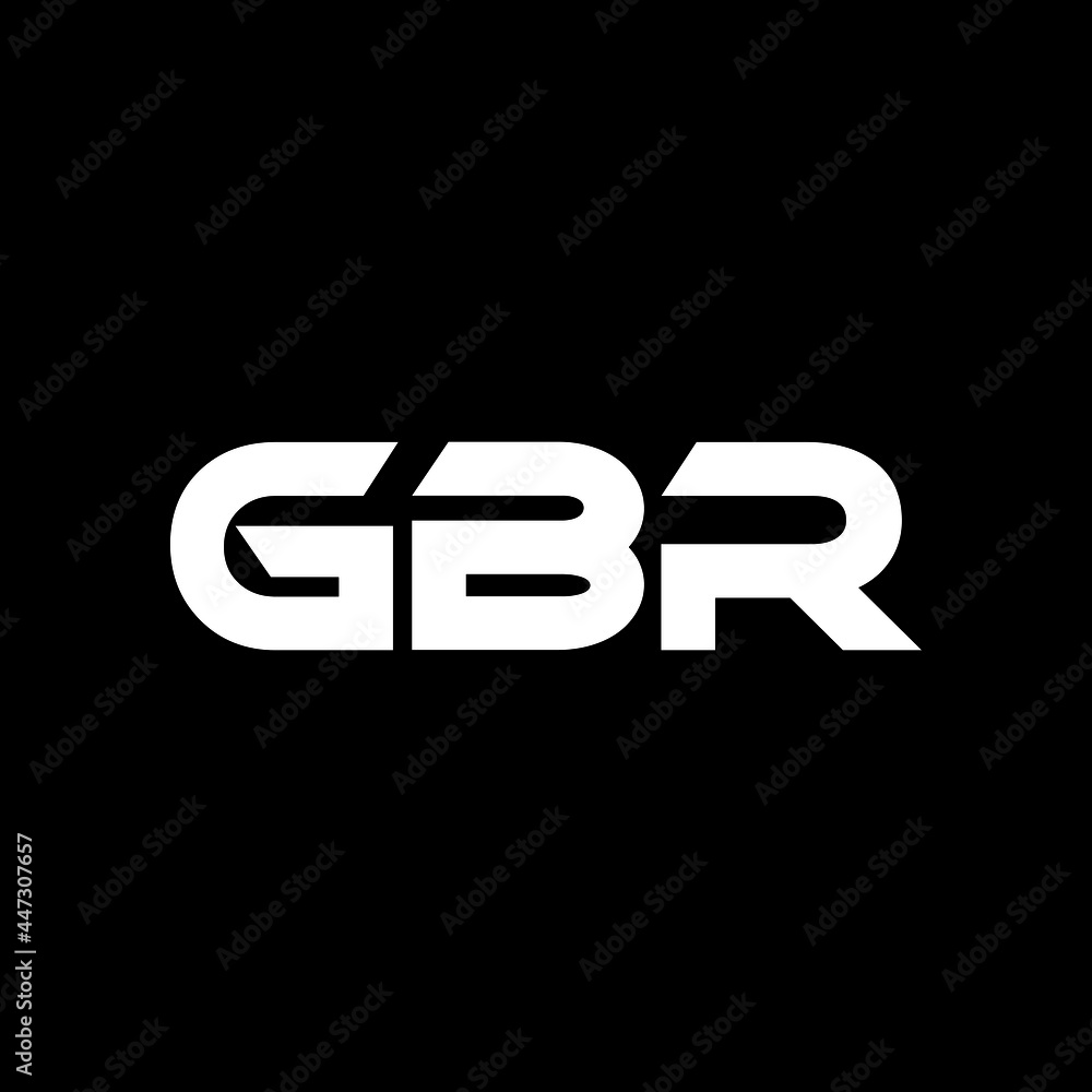 GBR letter logo design with black background in illustrator, vector logo modern alphabet font overlap style. calligraphy designs for logo, Poster, Invitation, etc. GBR letter logo design with black background in illustrator, vector logo modern alphabet font overlap style. calligraphy designs for logo, Poster, Invitation, etc.