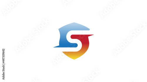 creative 3d shield s letter logo Free Download creative 3d shield s letter logo - GFXLoad