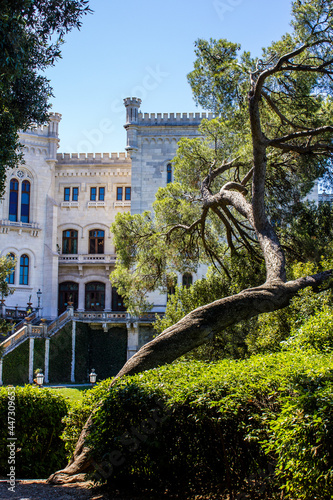 View of Miramare Castle on a Sunny Day, Trieste