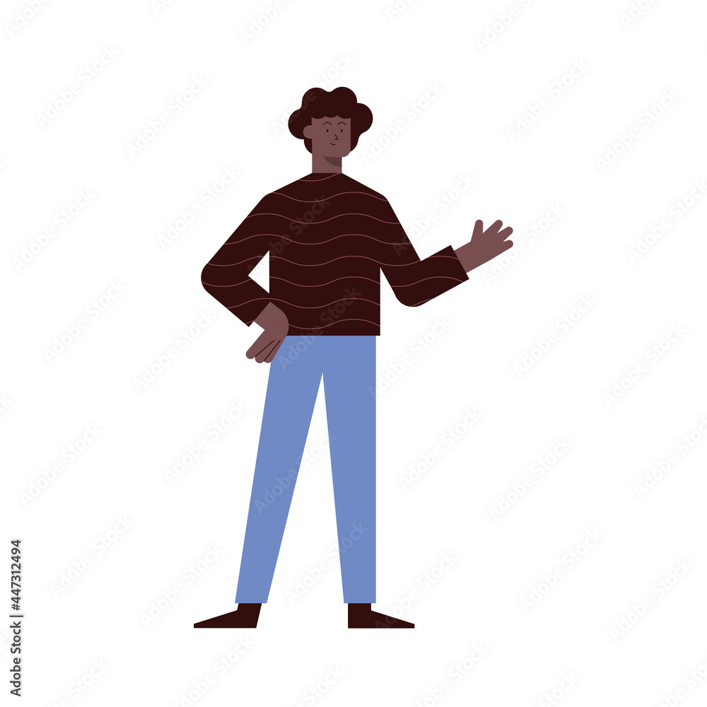 afro man avatar