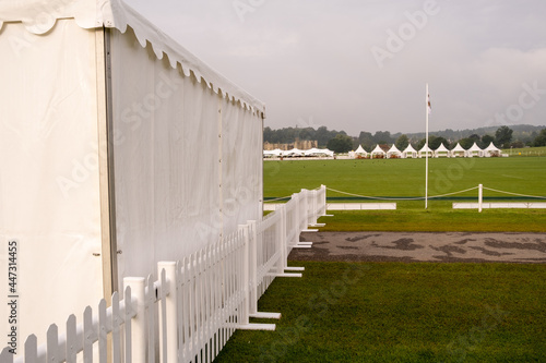 Gold cup, July 2021 Marquees at Cowdray polo fields photo
