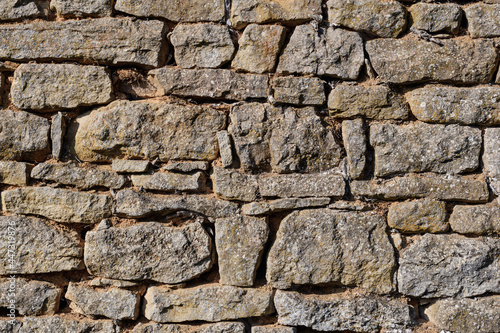 Obraz na płótnie vintage masonry stone wall texture w salonie