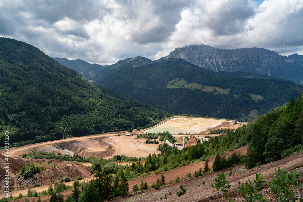 Erzberg mine in Austria