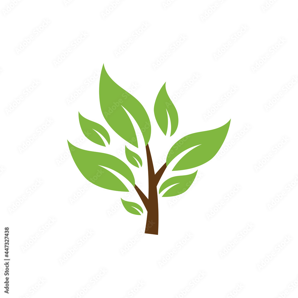 Fototapeta premium tree icon design illustration