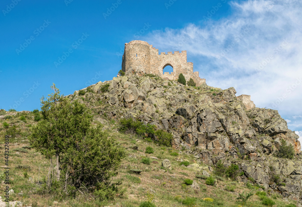 Kov Kalesi, ancient ruined Byzantine castle in Turkey