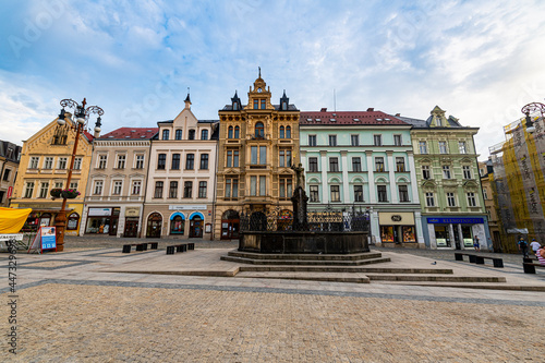 Town square, Liberec, Czech Republic photo