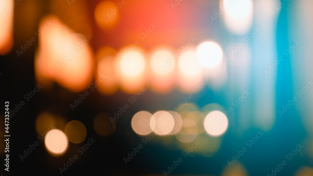 Bokeh lights Gold glitter background Bokeh lights Gold glitter background