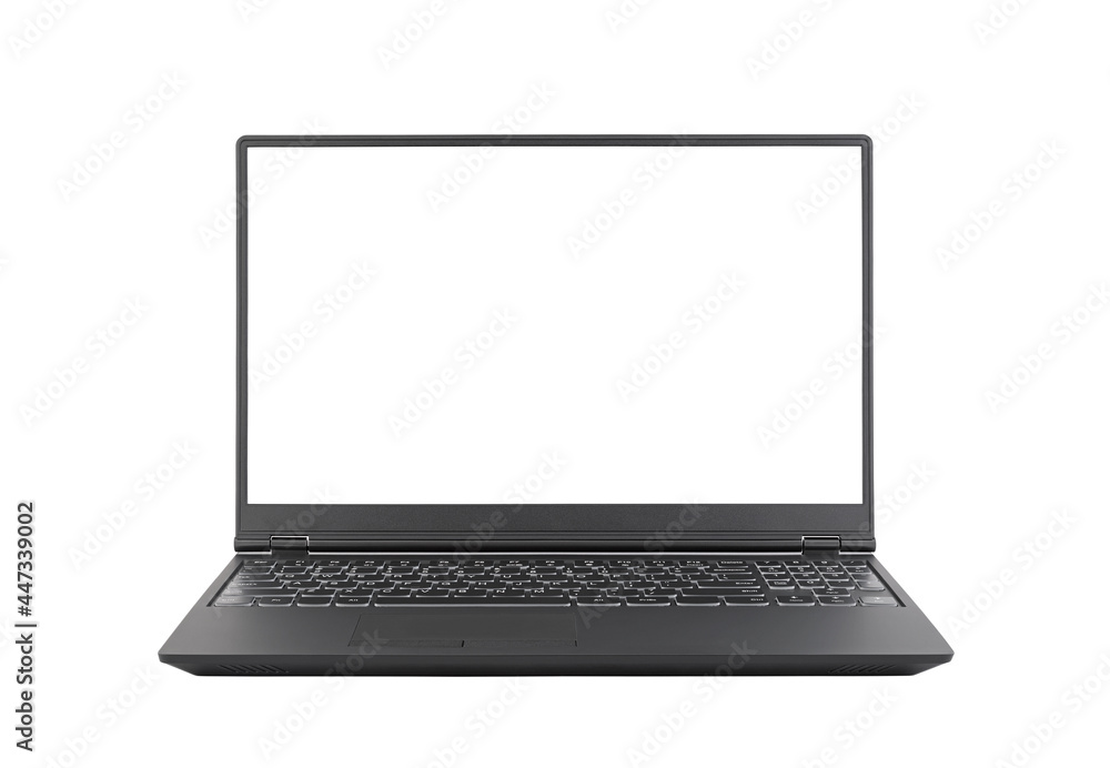 Laptop isolated on white with clipping path Laptop isolated on white with clipping path
