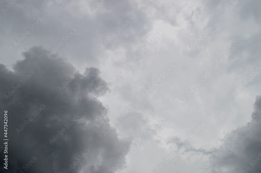 Dark clouds in the sky before a thunderstorm Dark clouds in the sky before a thunderstorm