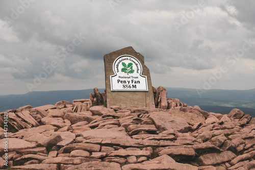 Pen Y Fan - Mountain in Wales, UK photo