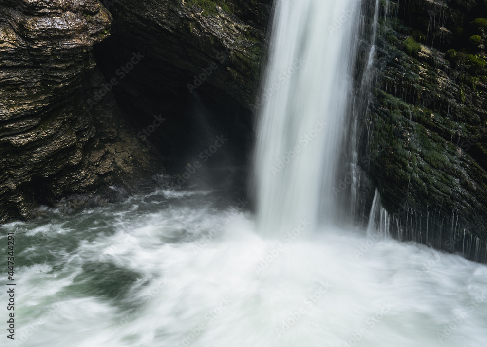 Thurfälle in Unterwasser, Toggenburg, Schweiz Thurfälle in Unterwasser, Toggenburg, Schweiz