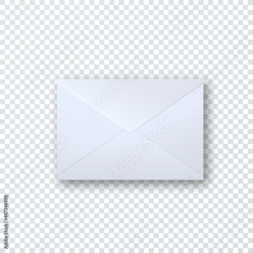 Sealed white envelope