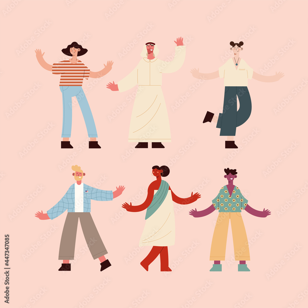 diversity people symbol group