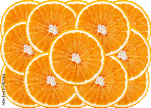 orange fruit pattern