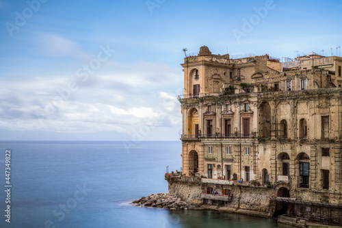 Historic residence Palazzo Donn'Anna in Posillipo, Naples, Italy photo