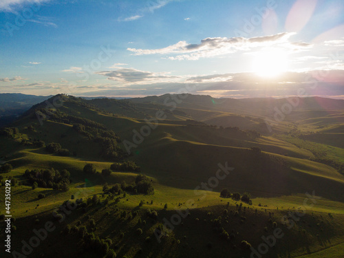 Aerial drone shot of beauty...
