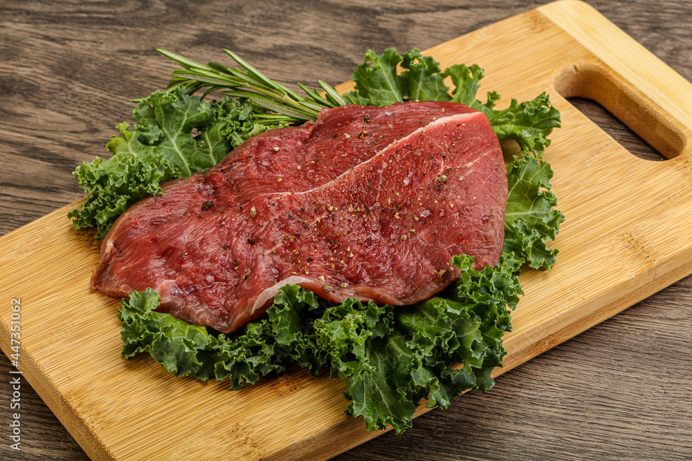 Raw beef steak for grill Raw beef steak for grill