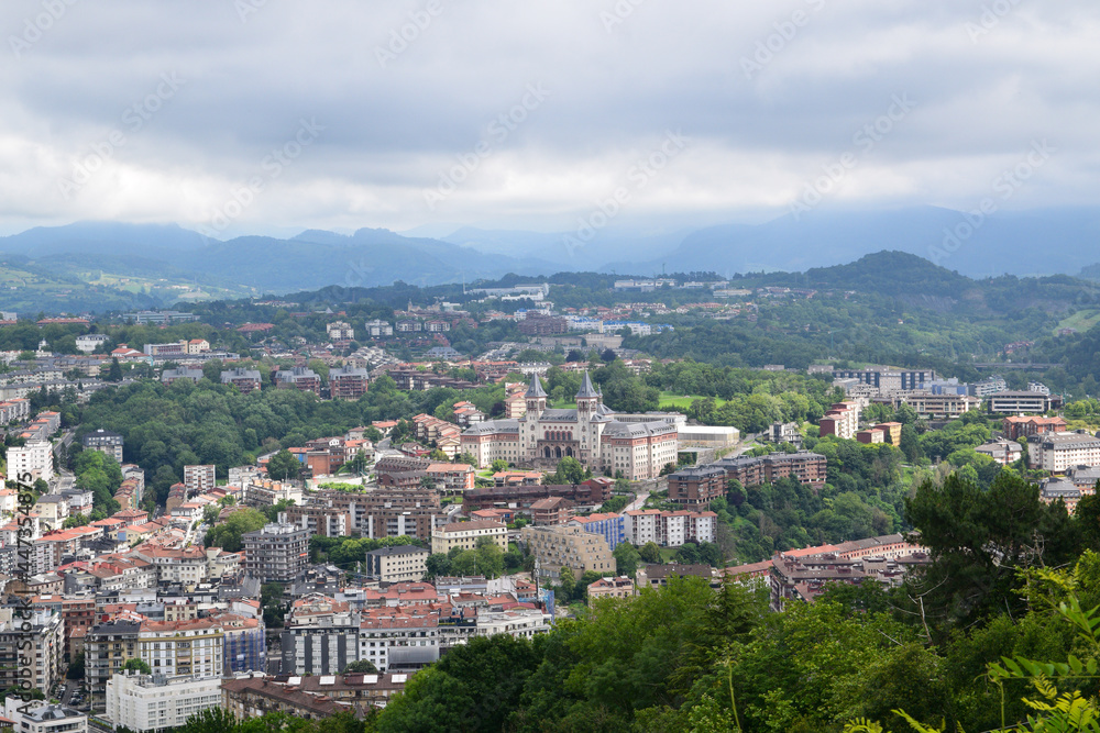view of the San Sebastián City