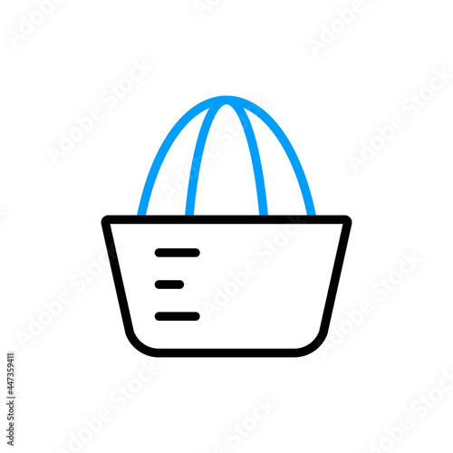 Lemon squeezer vector flat icon. Kitchen appliance