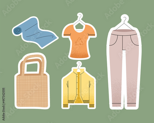 ecological garment five products
