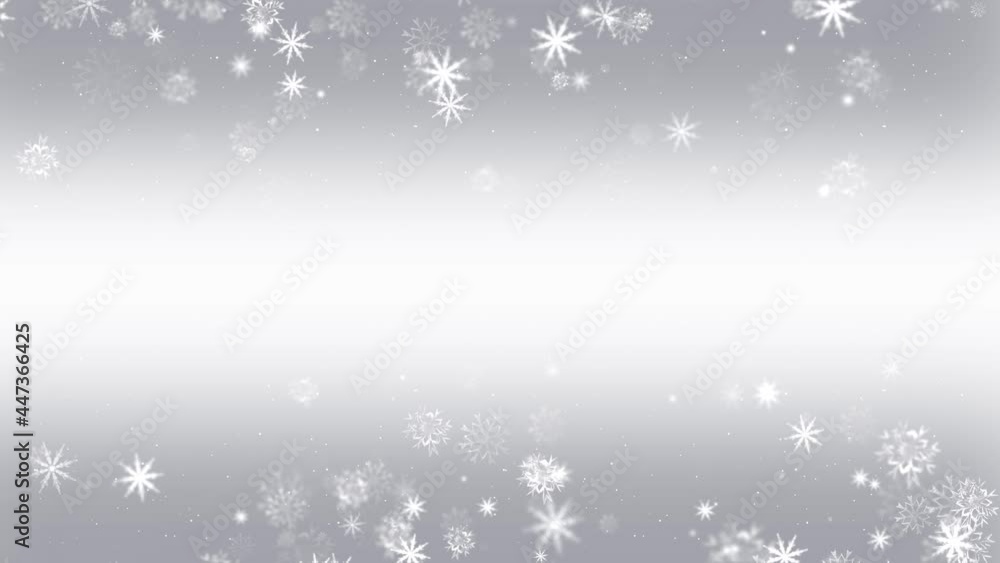 White confetti snowflakes loop 4k 3D Corner frame and border with copy space background. 2022 New year, merry Christmas, Holiday, winter, New Year, snowflake, snow, festive snow flakes White confetti snowflakes loop 4k 3D Corner frame and border with copy space background. 2022 New year, merry Christmas, Holiday, winter, New Year, snowflake, snow, festive snow flakes
