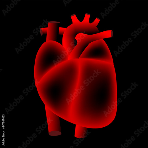 Human heart logo