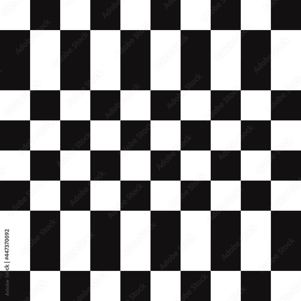 Break chessboard. Vector black and white rectangles and squares chessboard. Checker sample pattern. Break chessboard. Vector black and white rectangles and squares chessboard. Checker sample pattern.