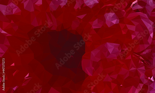 Малина фон для баннера. Raspberry background for banner. Vector drawing.