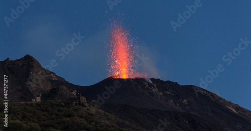 Eruption Stromboli