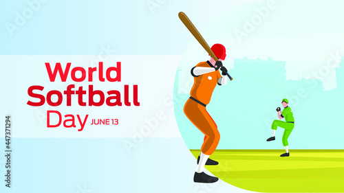 World Softball Day on june 13 