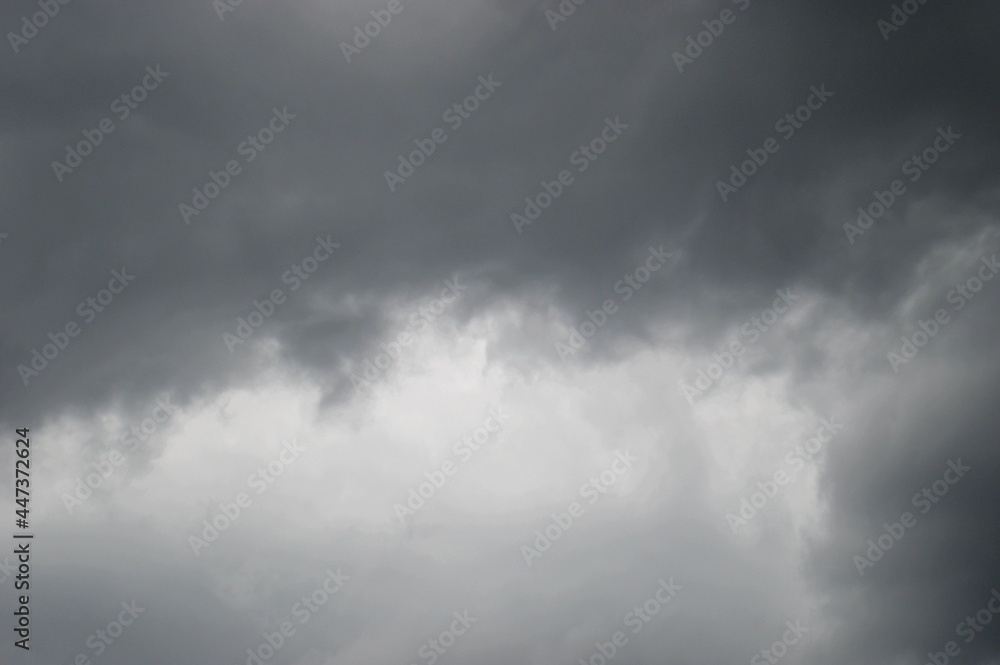 Dark clouds in the sky before a thunderstorm Dark clouds in the sky before a thunderstorm