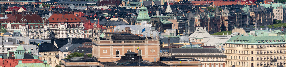 Fototapeta premium Stockholm rooftops