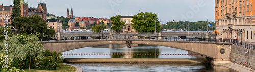 Canvas Print Stockholm architecture