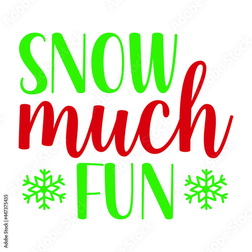 snow much fun