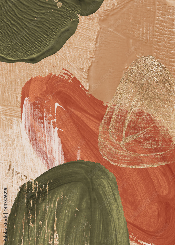 Oil texture. Acrylic paint. Textured arrangements. Terracotta, green, khaki, olive, beige, gold illustration and elements. Background. Abstract modern print set. Logo. Wall art. Poster. Business card. Stock Illustration | Adobe Stock Oil Texture. Acrylic Paint. Textured Arrangements. Terracotta, Green, Khaki, Olive, Beige, Gold Illustration And Elements. Background. Abstract Modern Print Set. Logo. Wall Art. Poster. Business Card. Stock Illustration | Adobe Stock